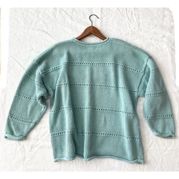 Vintage New York Style Knit Oversized Sweater - Picture 8 of 14